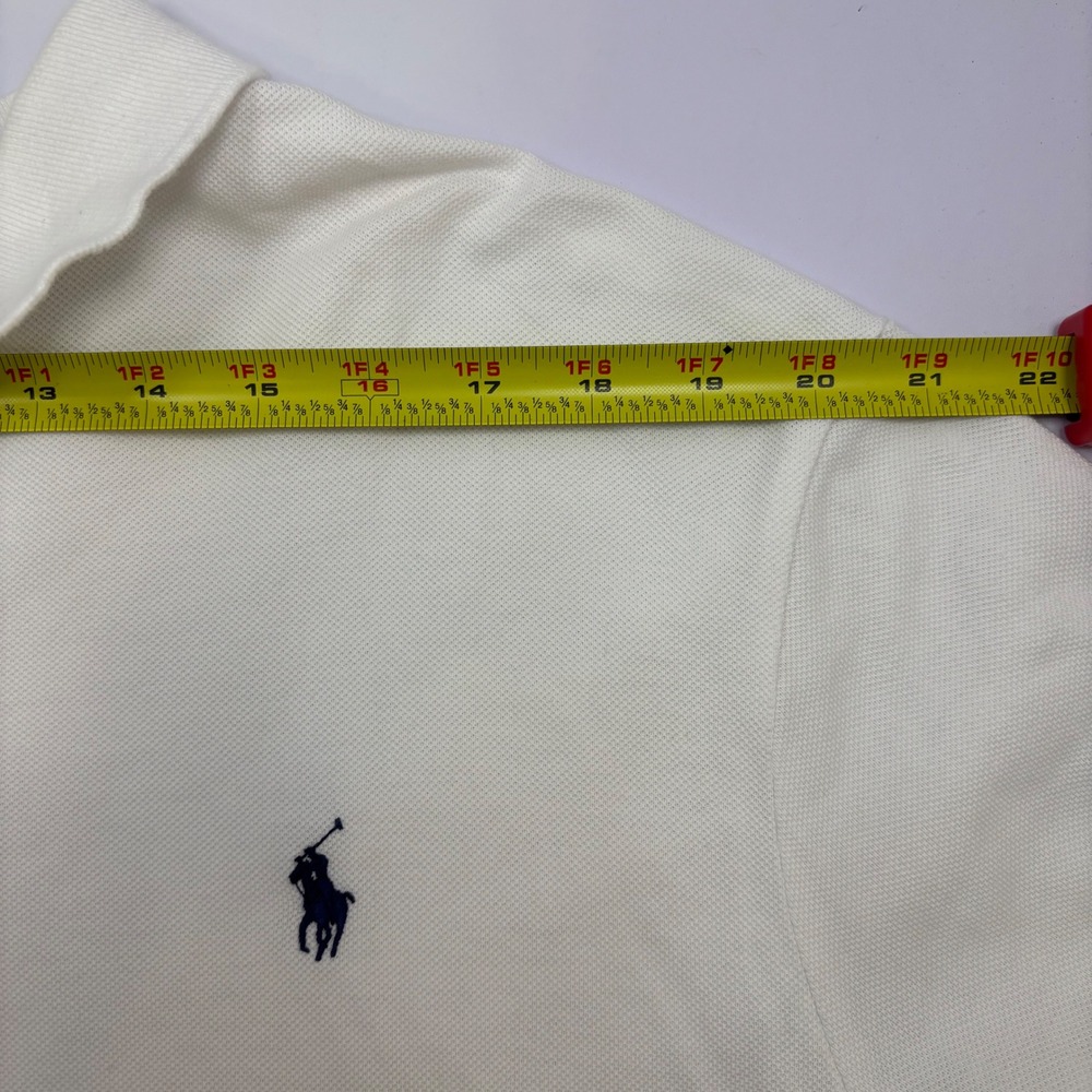 Polo Ralph Lauren Men XXL Classic Fit Polo Shirt Bundle Grey White 2 Pack Lot - Picture 9 of 11